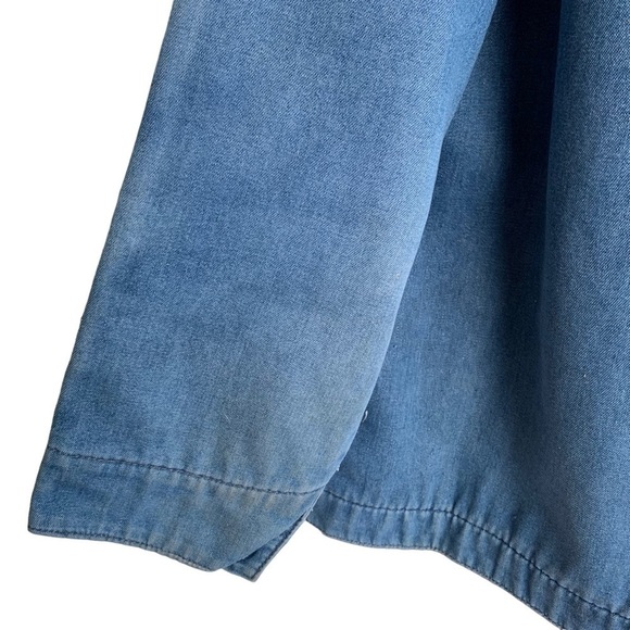 Vintage Big Mac Blanket Lined Denim Barn Coat Chore Jacket Men’s Size XL - Picture 10 of 13